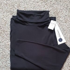 NWT Lands' End Black Turtleneck 2X